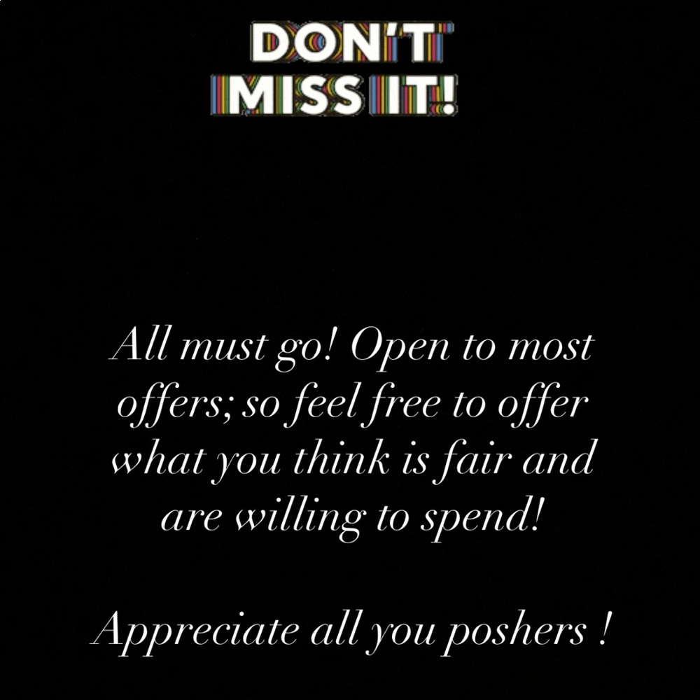 OFFER WHAT YOU CAN!